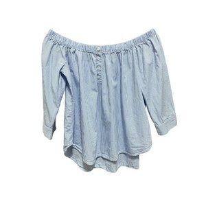 Kail Top Blouse Womens M Cottagecore Summer Lightweight Preppy‎ Dainty Spring